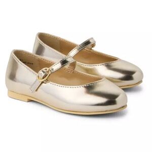 ☀️💛JANIE & JACK GOLD METALLIC BALLET FLATS💛☀️
